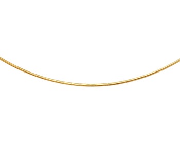 Złoty łańcuszek - linka okrągła