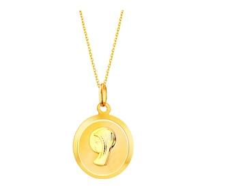 Gold pendant - miraculous medal