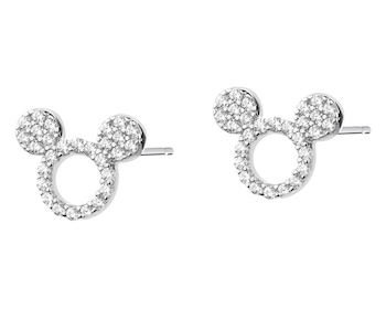 Sterling Silver Earrings - Mickey Mouse, Disney
