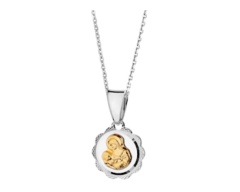 Rhodium-Plated Silver, Gold-Plated Silver Set