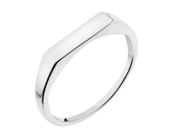 Stříbrný pečetní prsten