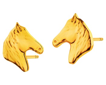 Zlaté náušnice - koně