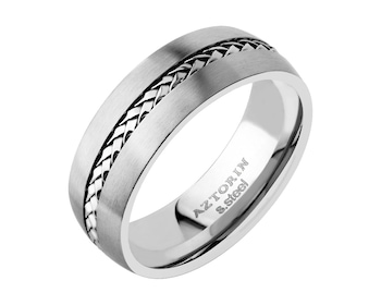 Stainless Steel Band Ring