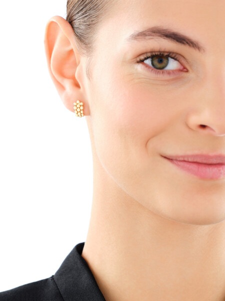 14 K Yellow Gold Earrings 
