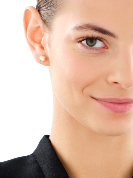 14 K Yellow Gold Earrings 