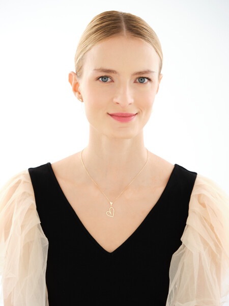 Gold-Plated Silver Necklace 