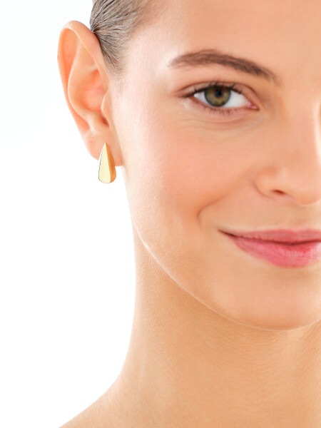 Gold-Plated Silver Earrings 