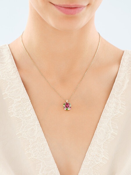 14 K Yellow Gold Pendant  - fineness 14 K