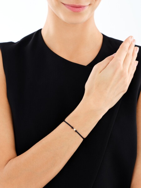 375  Bracelet with Diamond - 0,007 ct - fineness 375