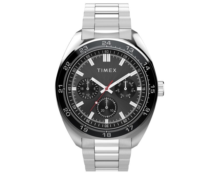 Timex Weston 45mm Stainless Steel Bracelet Watch