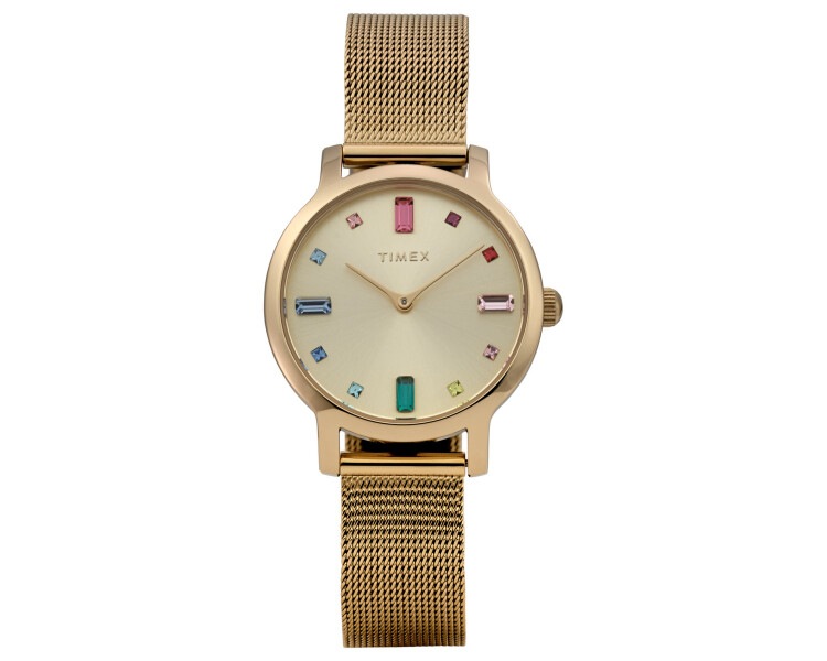 Timex Transcend 31mm Stainless Steel Bracelet Watch