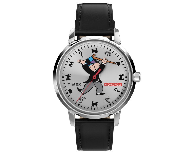 Timex Timex x Monopoly Marlin® 38mm Leather Strap Watch