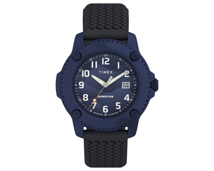 Timex Expedition® Timber 42mm Silicone Strap Watch