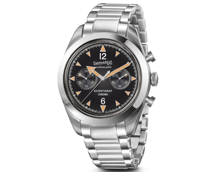 Eberhard Scientigraf Chrono Arancione