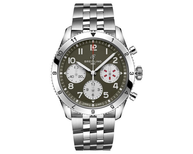 Breitling Classic AVI Chronograph 42 Curtiss Warhawk