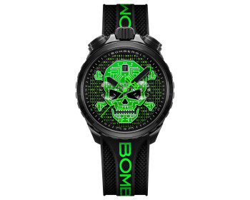 Bomberg Cyber Skull Green Pack