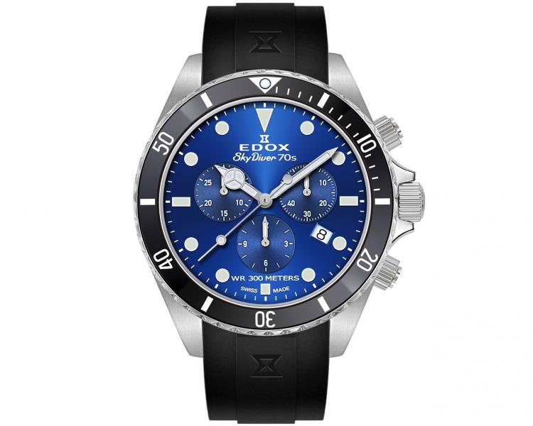 Edox Sky Diver 70s Chronograph