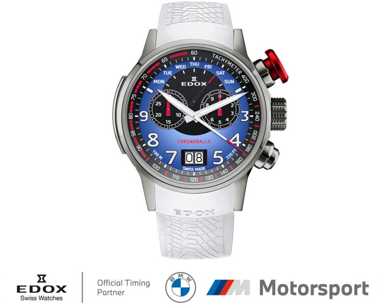 Edox Chronorally Limited Edition BMW M Motorsport