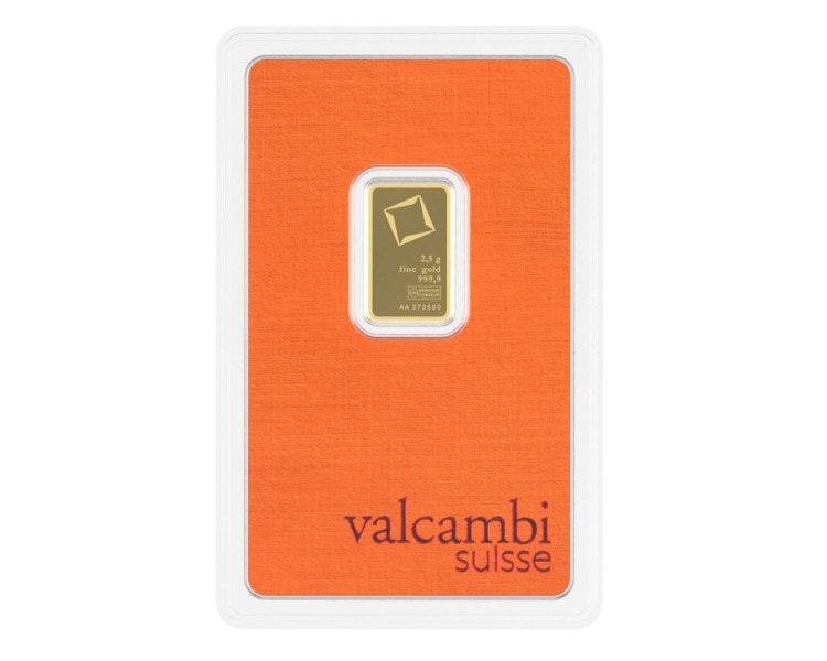 Valcambi Sztabka 2,5g (24h)