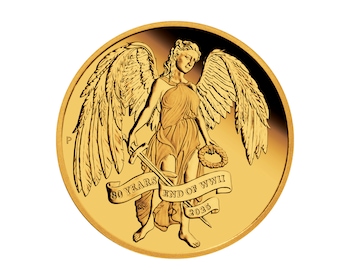 80th Anniversary End Of WWII - Winged Victory 2025 - 1oz - Proof