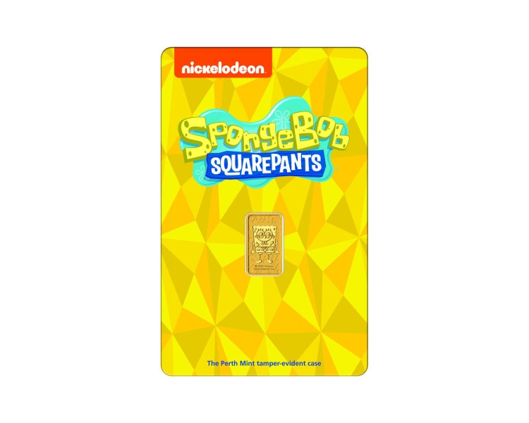 The Perth Mint - Sztabka 1g - SpongeBob