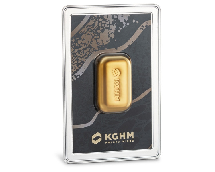 Złota Sztabka 50g KGHM (24h)