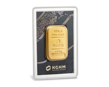 Złota Sztabka 100g KGHM (24h)