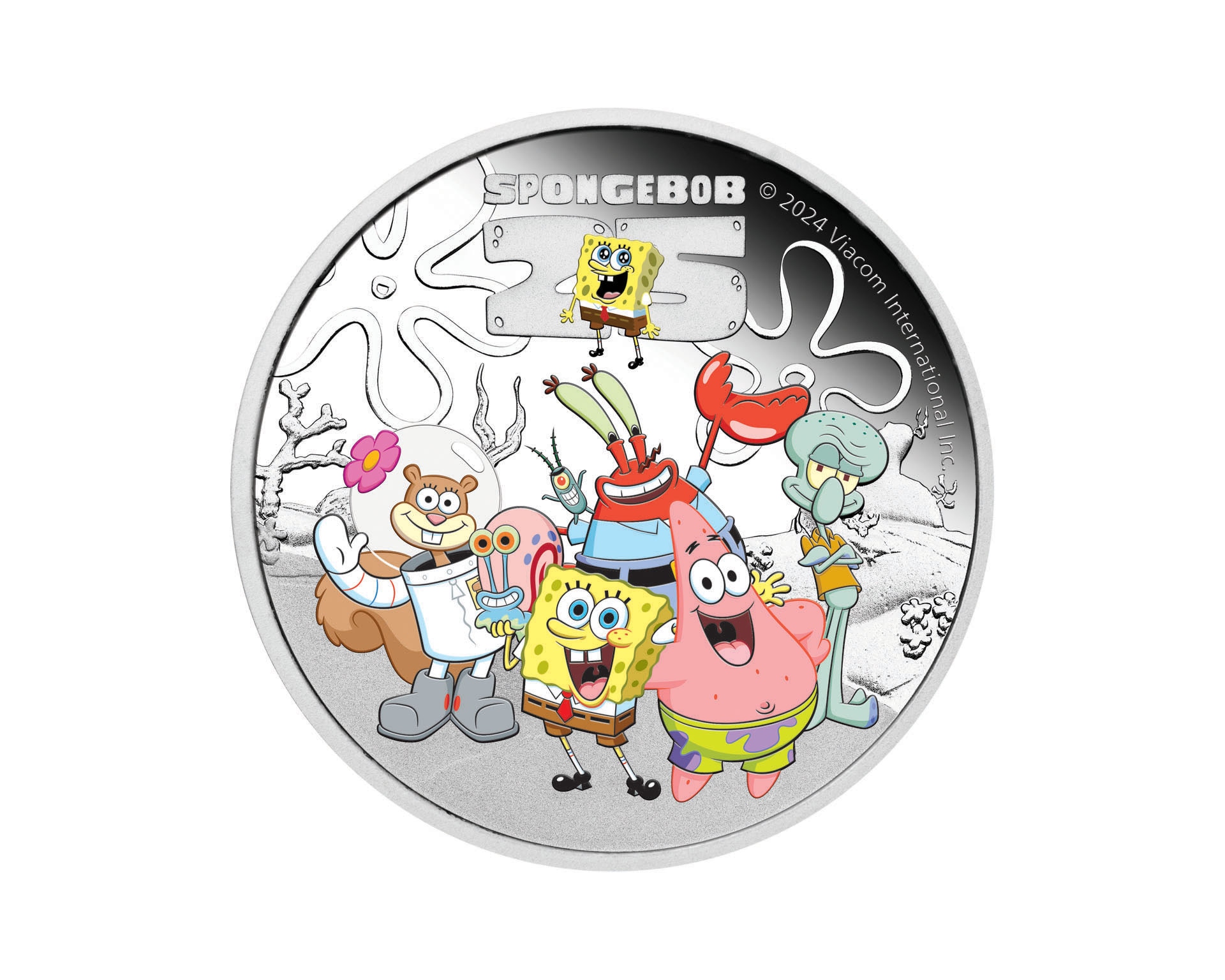 SpongeBob & Friends - 1oz - 2024 - Proof