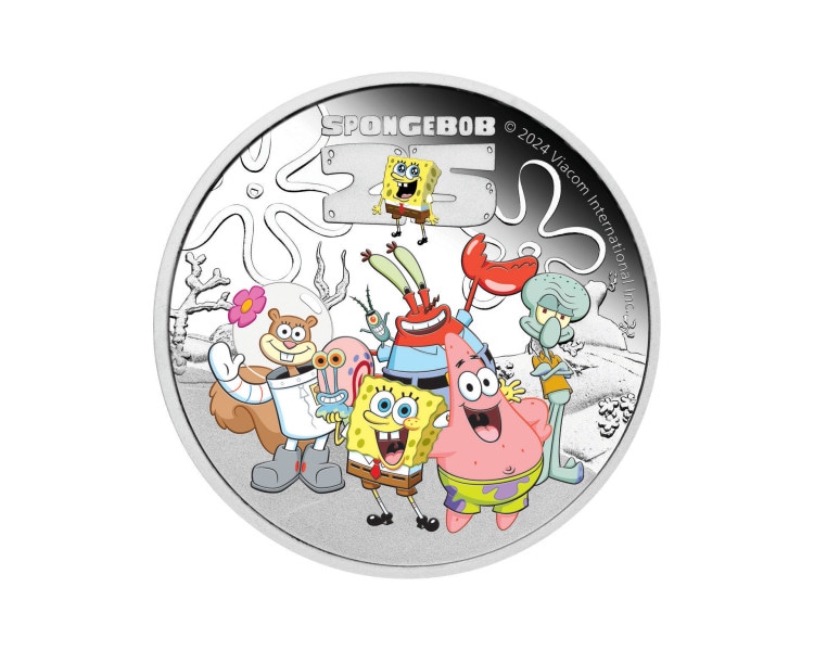 SpongeBob & Friends - 1oz - 2024 - Proof
