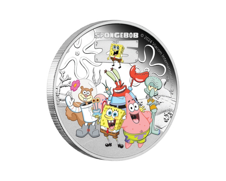 SpongeBob & Friends - 1oz - 2024 - Proof