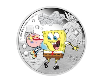 SpongeBob & Gary - 1oz - 2024 - Proof