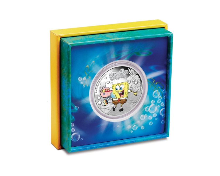 SpongeBob & Gary - 1oz - 2024 - Proof