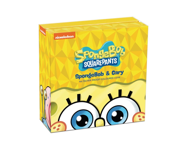 SpongeBob & Gary - 1oz - 2024 - Proof