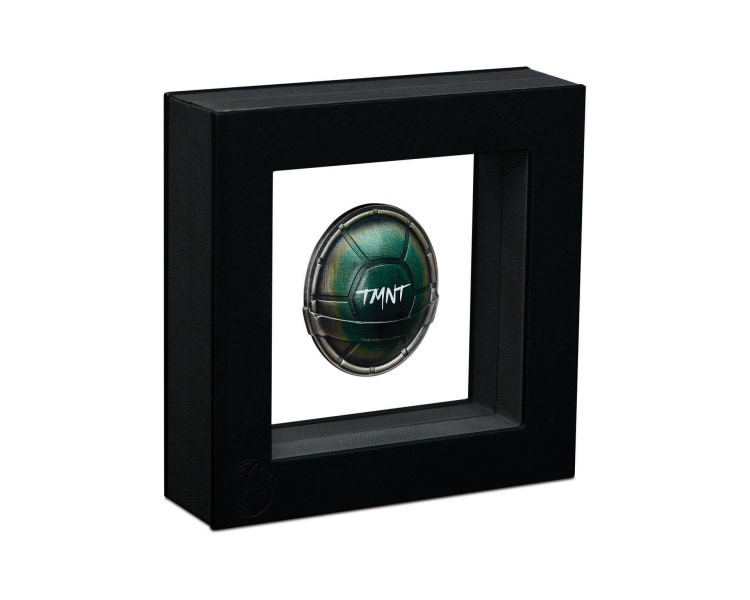 Wojownicze Żółwie Ninja - Domed Shell  - 1,5oz - 2025 - Antiqued - Proof
