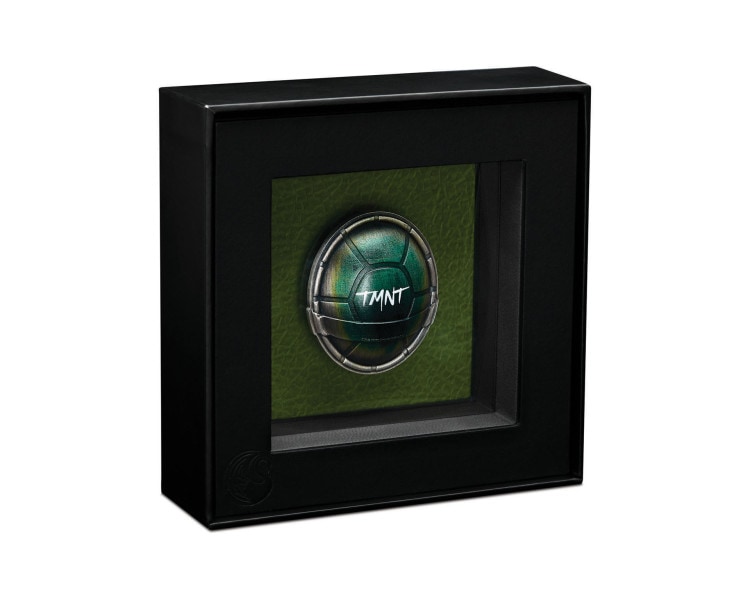 Wojownicze Żółwie Ninja - Domed Shell  - 1,5oz - 2025 - Antiqued - Proof