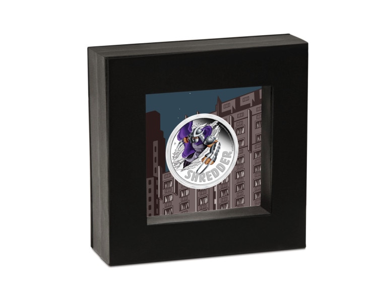 Wojownicze Żółwie Ninja - Shredder - 1oz - 2024 - Proof