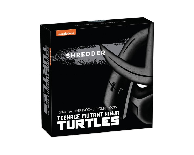 Wojownicze Żółwie Ninja - Shredder - 1oz - 2024 - Proof