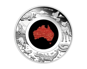 Great Southern Land - Desert - 1oz - 2025 - Proof