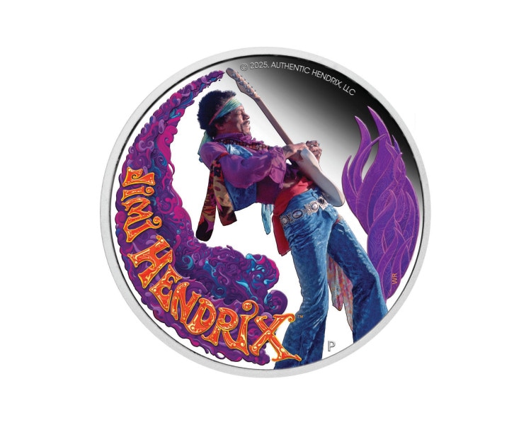 Jimi Hendrix - 1oz - 2025 - Proof