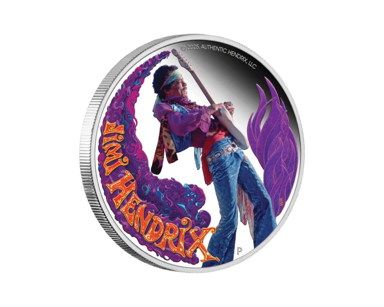 Jimi Hendrix - 1oz - 2025 - Proof