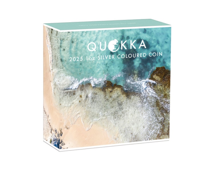 Australijska Quokka - 1oz - 2025 - Edycja Kolorowa