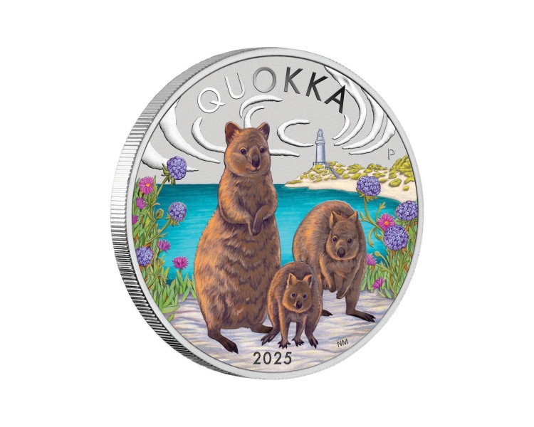 Australijska Quokka - 1oz - 2025 - Edycja Kolorowa