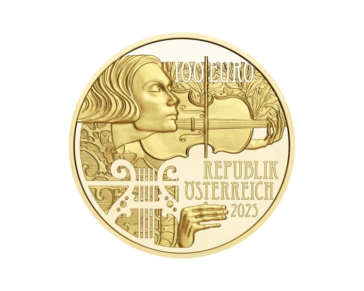125 rocznica Wiedeńskiej Orkiestry Symfonicznej 1/2oz - Proof