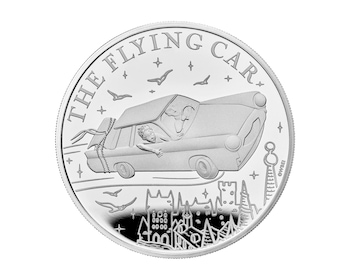 Harry Potter - Flying Car - 1oz - 2025 - Proof