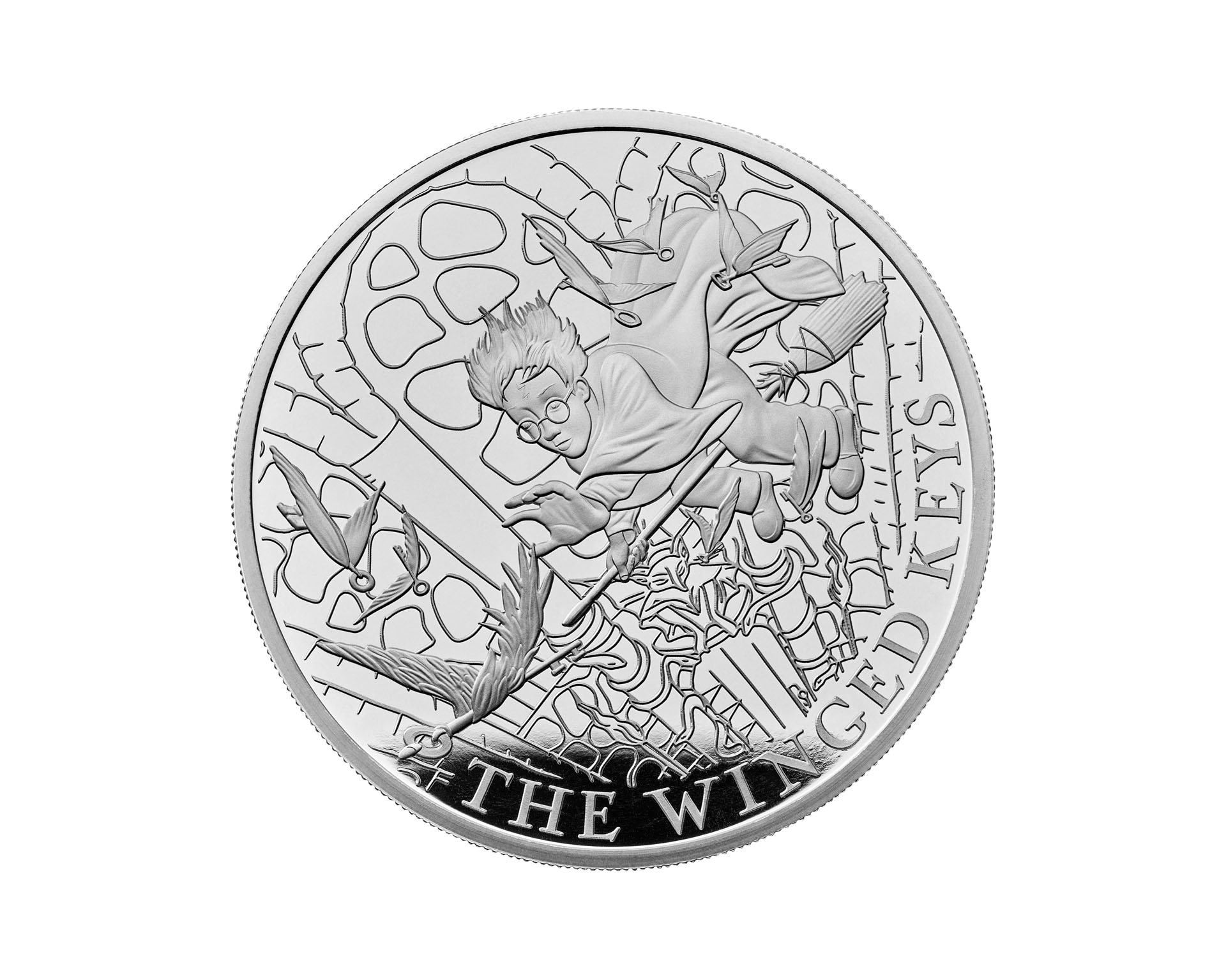 Harry Potter - Winged Keys - 1oz - 2024 - Proof