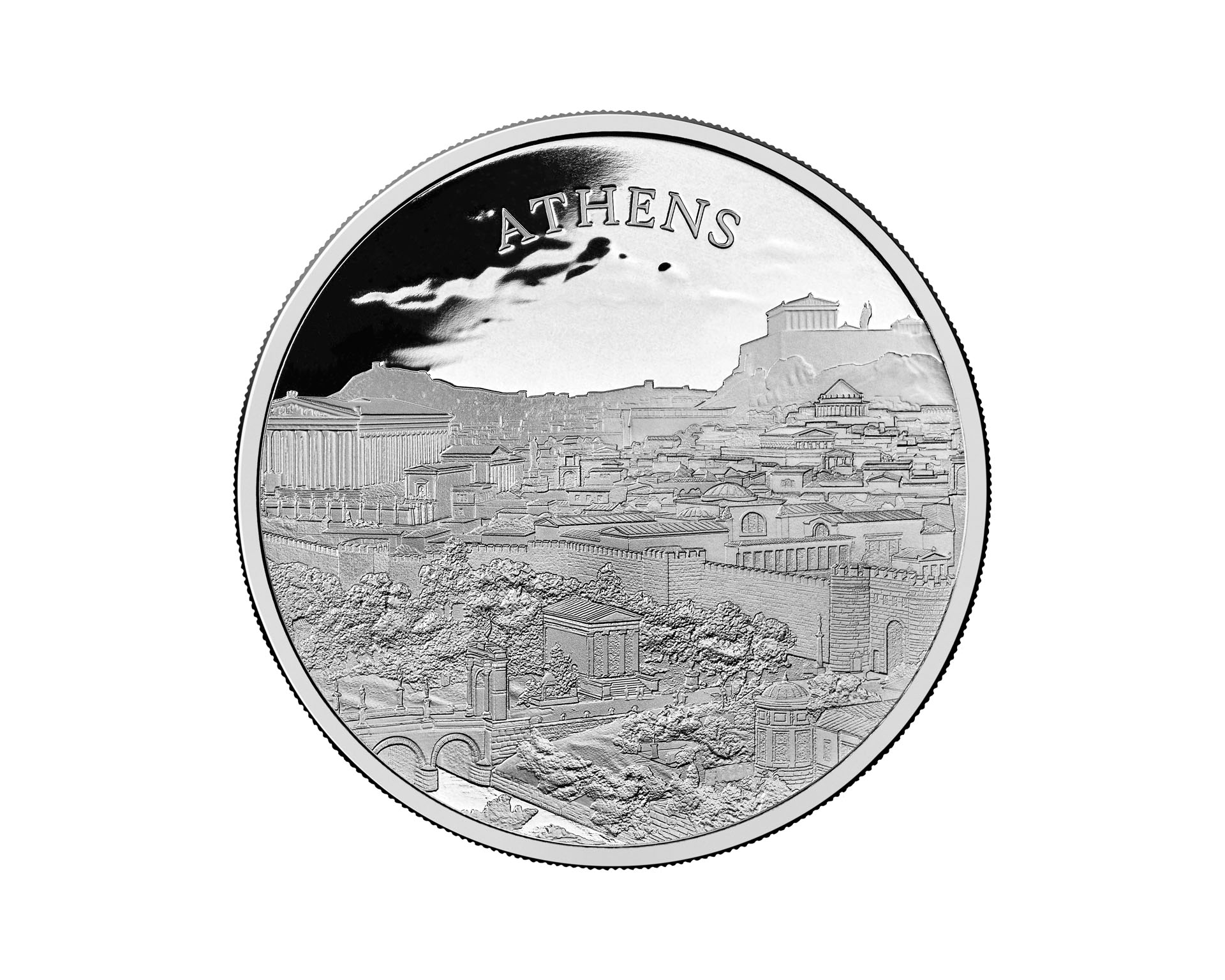 City Views Athens - 1oz - 2025 - Proof