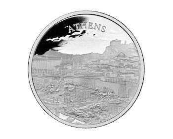 City Views Athens - 1oz - 2025 - Proof
