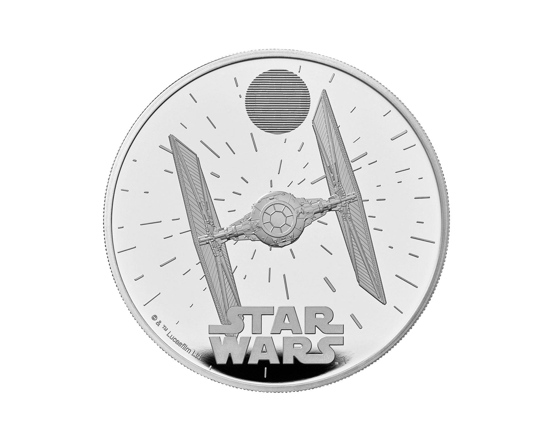 Star Wars: TIE Fighter - 1oz - 2024 - Proof