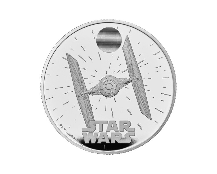 Star Wars: TIE Fighter - 1oz - 2024 - Proof