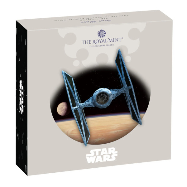Star Wars: TIE Fighter - 1oz - 2024 - Proof